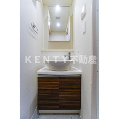 【洗面所】 | ディームス大井町フォレスト | スペースが確保できる洗面所です