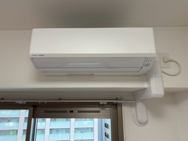 フクダ不動産八木駅前マンションの設備|LDKにエアコン付き