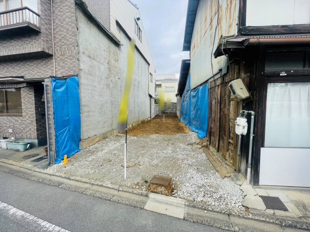 谷口園町　建築条件付土地の外観