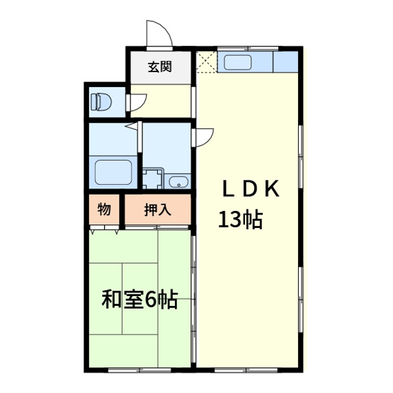 【間取り】 | ヴィラ野田