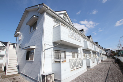 南向きの建物です