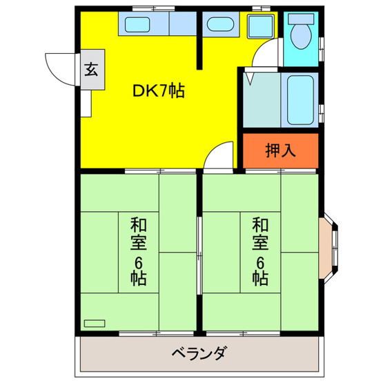 【間取り】 | サンジェルマンⅢ