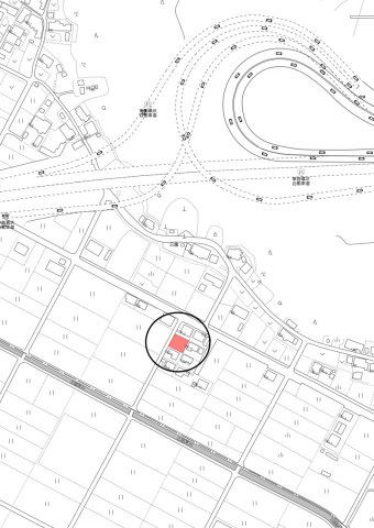 土地　西深瀬の地図