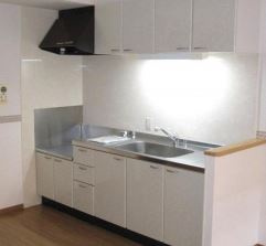 和泉市府中町２丁目の賃貸マンションのキッチン|お風呂です