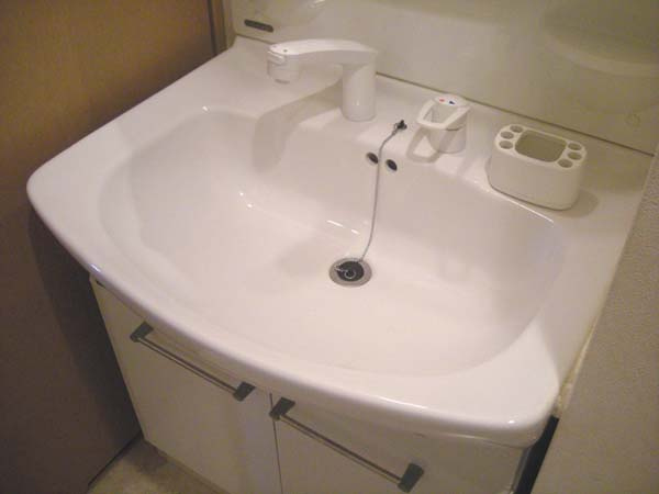 和泉市府中町２丁目の賃貸マンションの洗面所|広い洗面スペース