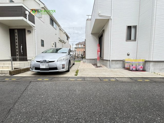 上尾市今泉　中古一戸建ての駐車場