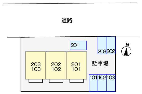 エクセル大高台の区画図