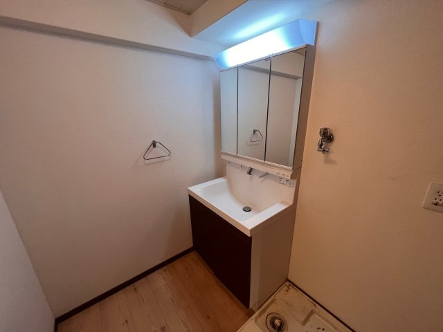 ロワイヤル京見橋の洗面所|令和元年シャンプードレッサ－交換