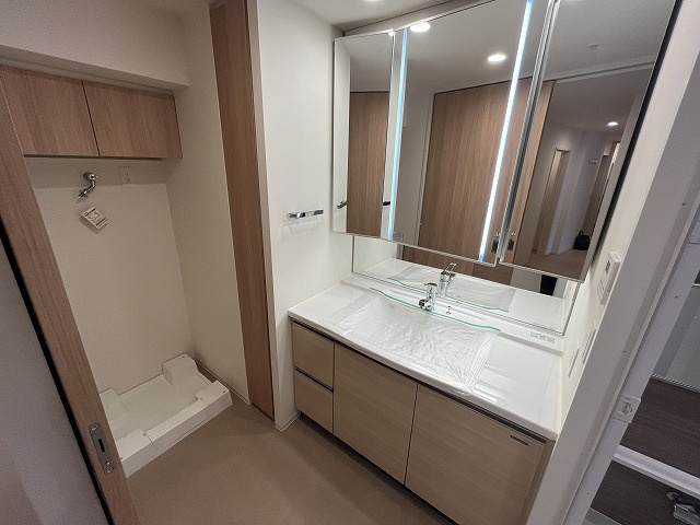 姫路ザ・レジデンスの独立洗面台