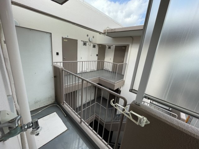 シティライフ稗原のバルコニー