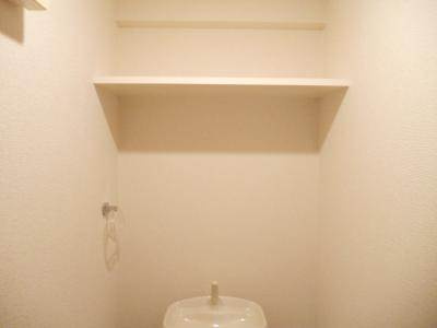 プレサンス京都駅前Ⅱのその他|トイレ上部棚