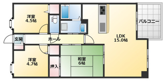 【間取り】 | ソレイユレヴァン