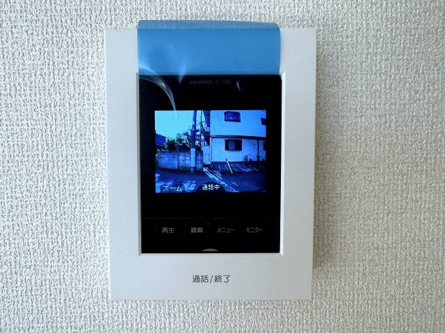 八王子市　本町　新築未入居戸建てのセキュリティ|～TVモニター付インターホン　訪問者の確認に便利です～