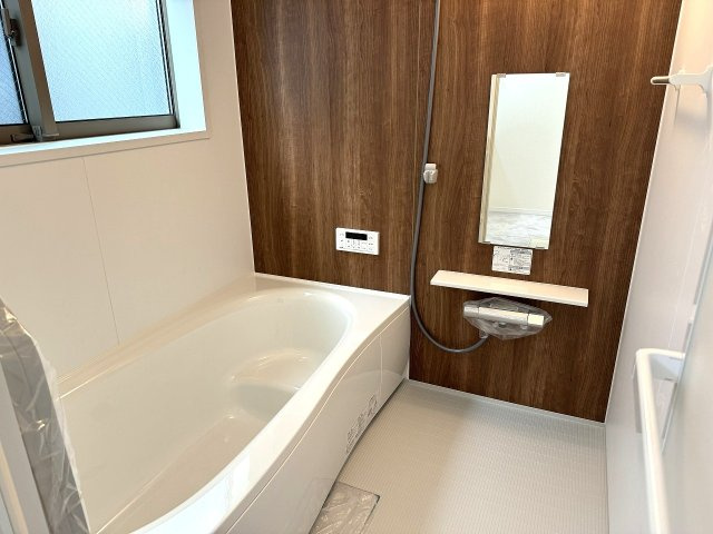 八王子市　本町　新築未入居戸建ての浴室|～のびのびくつろげるバスルーム　１日の締めくくりに癒やしのバスタイムを～