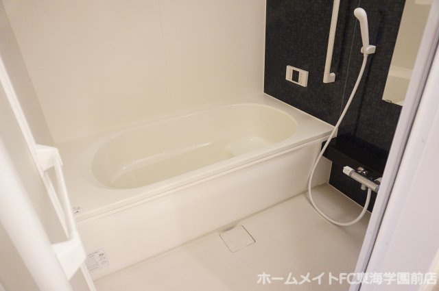 熊本市東区長嶺東５丁目のアパートの浴室