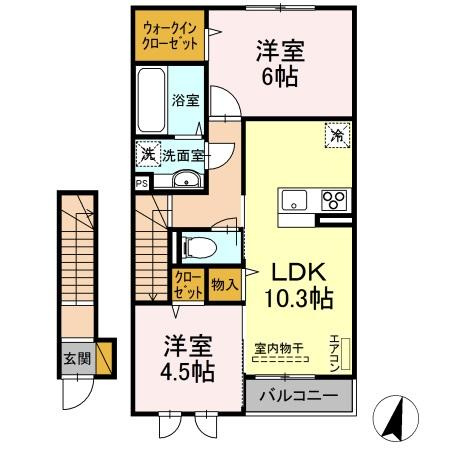 セジュールウィットの間取り