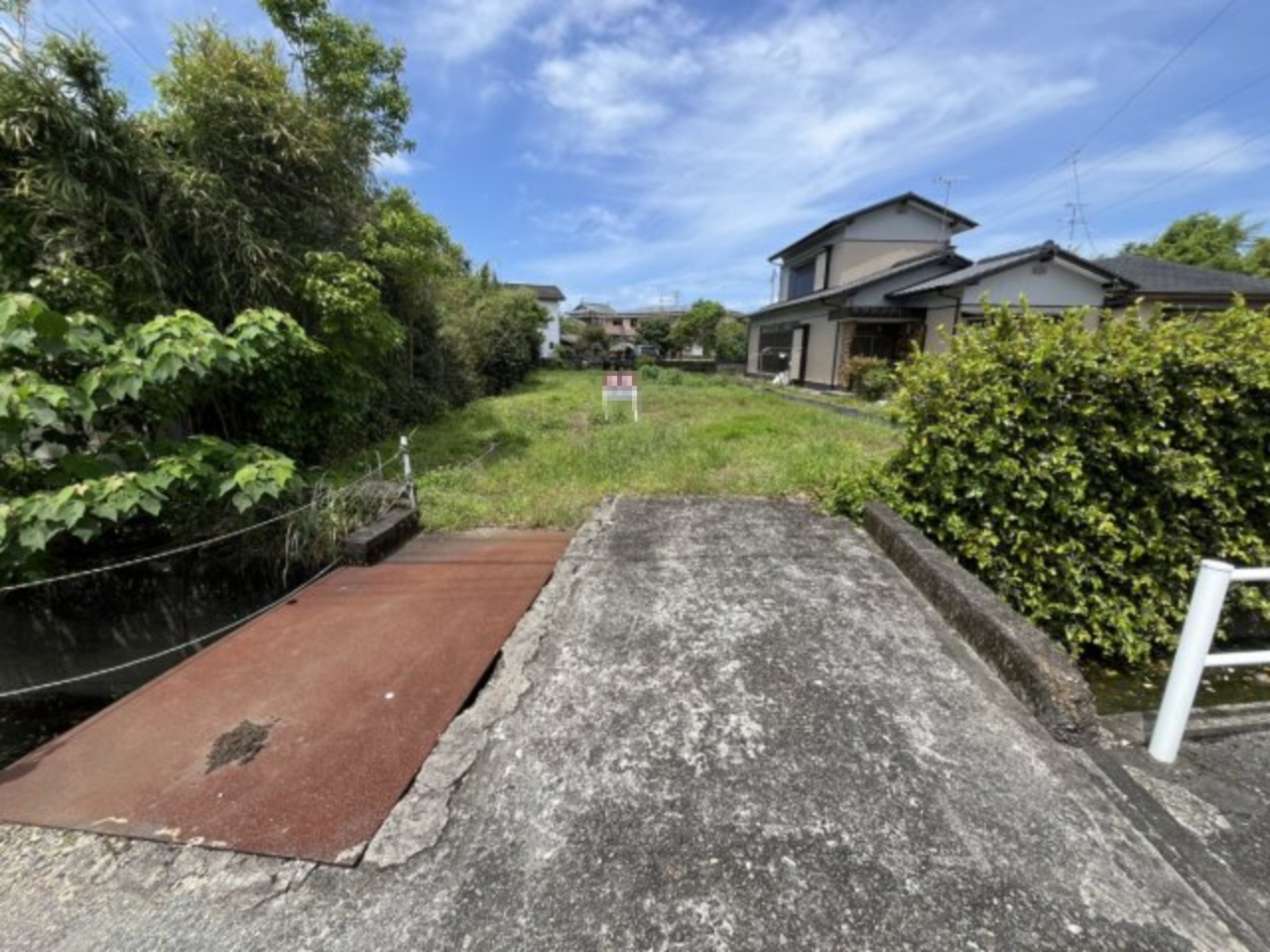 植柳元町　土地の外観