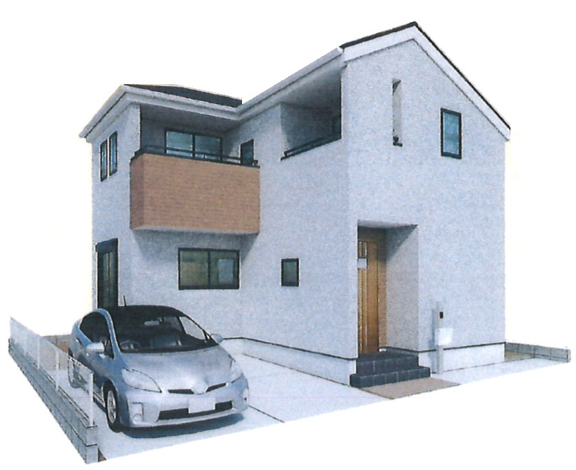 Livele Garden.S　あきる野油平第7　全1棟の外観パース|完成予想図です