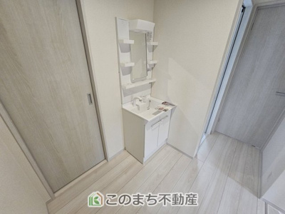 【独立洗面台】 | いろどりアイタウン那須塩原市埼玉23-P1 | 2階洗面台付き