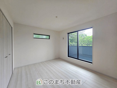 【洋室】 | いろどりアイタウン那須塩原市埼玉23-P1 | 南向きで陽当たりの良い洋室♪風通しもよく快適です☆