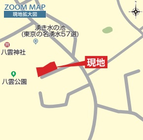 あきる野野辺Ⅱ期　1号棟／全2棟の地図