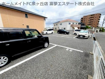 【駐車場】 | リースランド泉ヶ丘