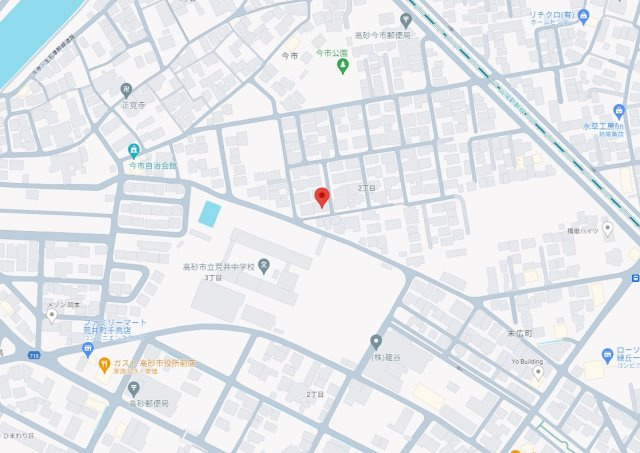 【地図】 | 高砂市今市２丁目　土地 | 山電「伊保駅」まで徒歩約11分ですので、通勤、通学に便利な立地です。