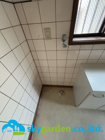 小田原市久野　中古戸建のランドリースペース