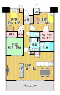 【間取り】 | ジオ高槻上牧