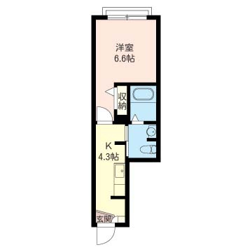 【間取り】 | フローラルKメゾン | 間取り図