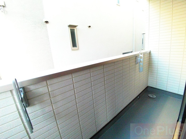 グレイスコート神戸住吉のバルコニー