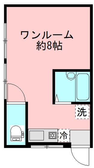 【間取り】 | 下林アパートB
