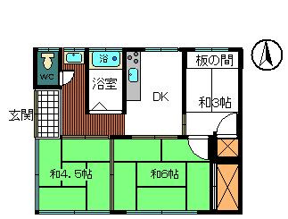 【間取り】 | 斎藤アパート