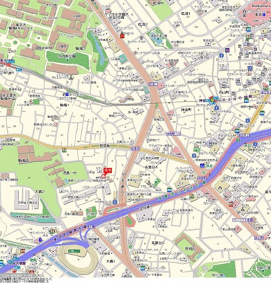 【地図】 | CYNTHIA FOUR-D MEGUROOHASHI