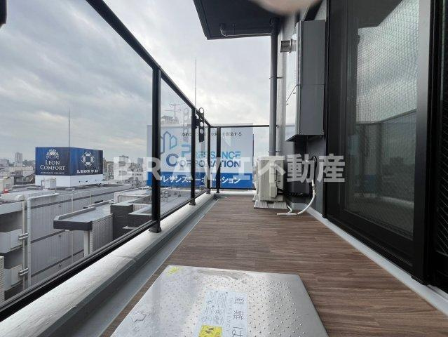 ルフォンプログレ堺筋本町タワーレジデンス BRAVI不動産のバルコニー