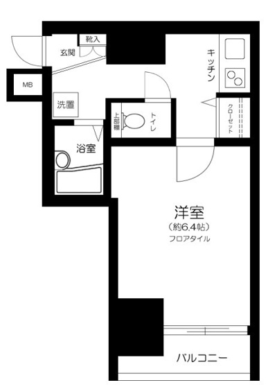 【間取り】 | ステージファースト慶應三田