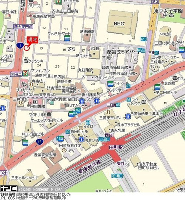 【地図】 | ステージファースト慶應三田