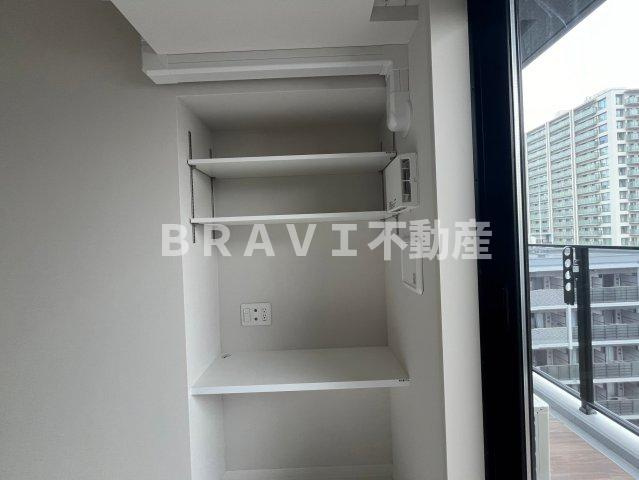 ルフォンプログレ堺筋本町タワーレジデンス BRAVI不動産の収納