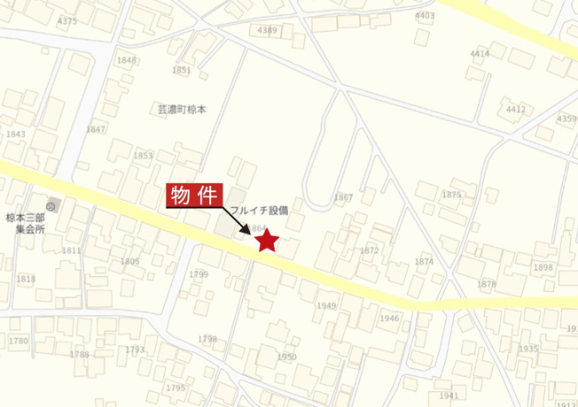 【地図】 | 津市芸濃町椋本《7号棟》 | 詳細Map