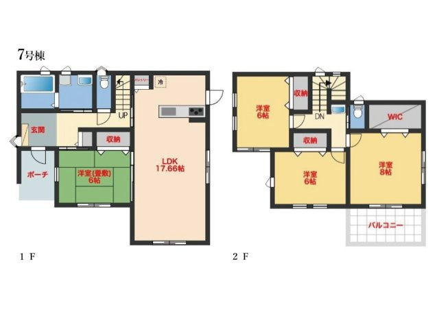 【間取り】 | 津市芸濃町椋本《7号棟》