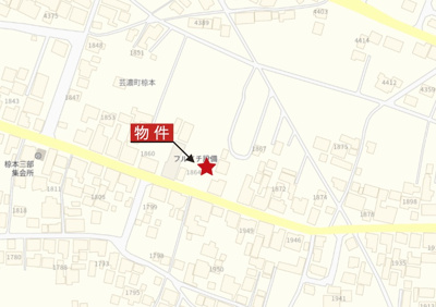 【地図】 | 津市芸濃町椋本《8号棟》 | 詳細Map