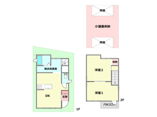 尼崎市大庄北3丁目新築一戸建ての間取り