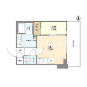 ルフォンプログレ堺筋本町タワーレジデンス BRAVI不動産の間取り