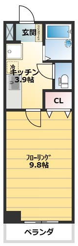 CBヒルズの間取り