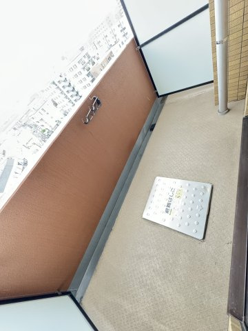 YDヒルズのバルコニー