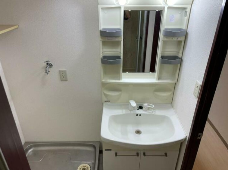 プラザ西調布の洗面所