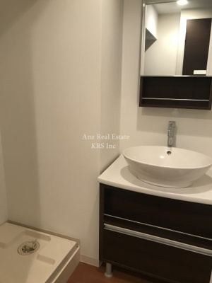 【洗面所】 | アーデン四ツ橋プライマリーワン | モダンなデザインの洗面台♪