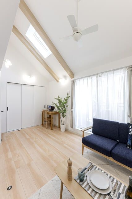 ベイ・コートの寝室