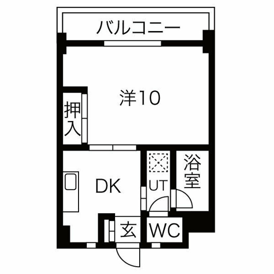 【間取り】 | グリーンハイツ徳川
