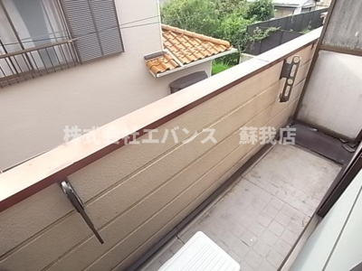 【バルコニー】 | ケントハウス | 陽当たり良好なバルコニーです